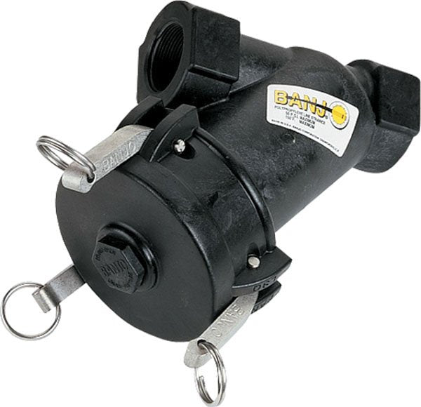 Banjo Y Line Filter with Cam Lever Cap