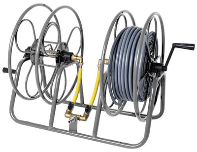 Twin Static Mount Microbore Hose Reel